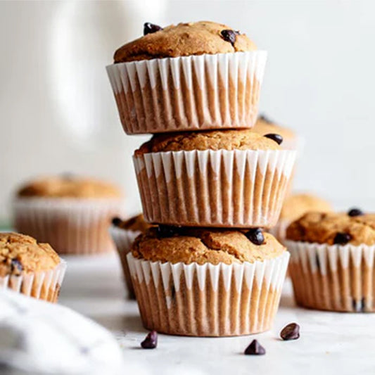 Pro Vegan Chocolate Chip Muffins