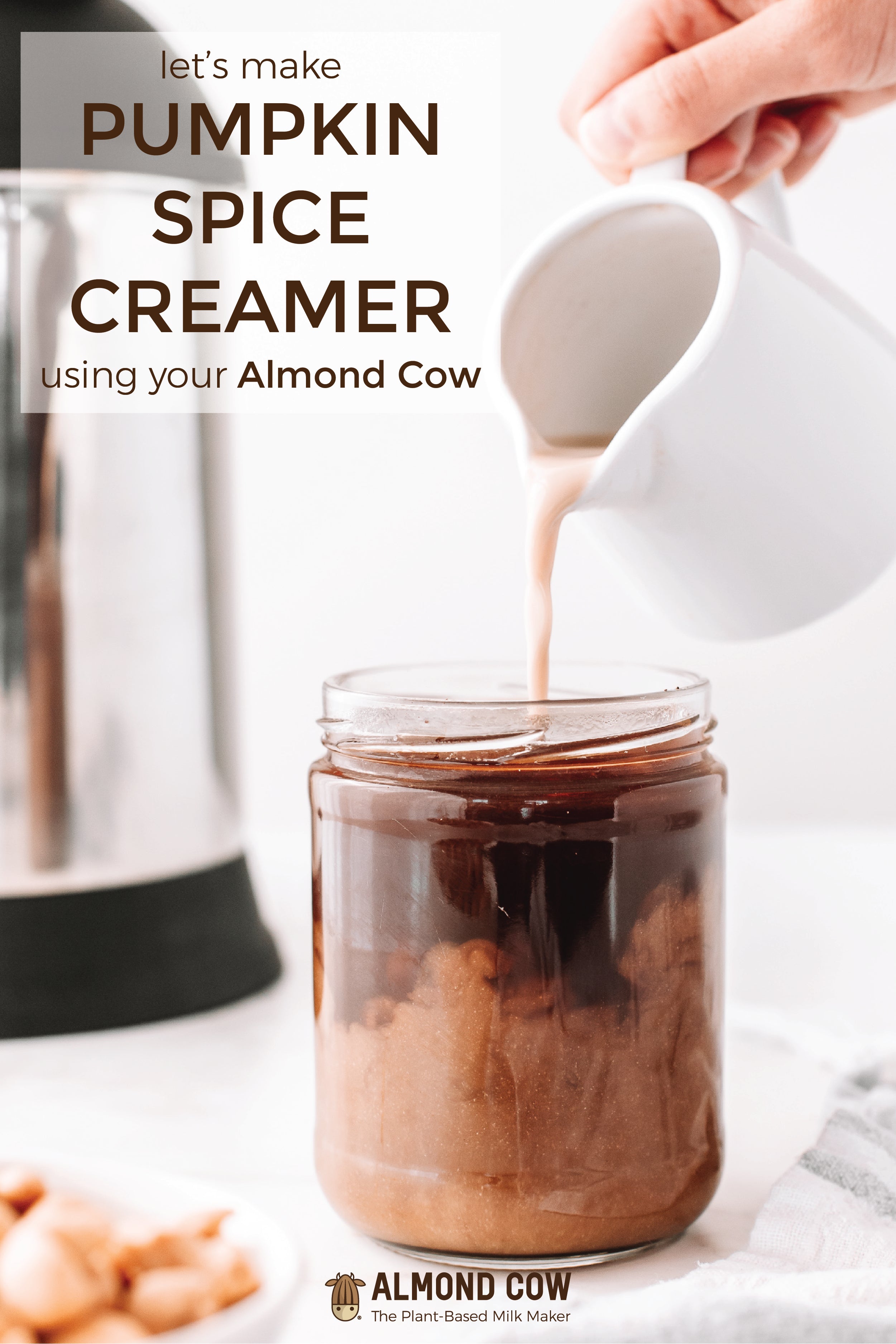 Vegan Pumpkin Spice Creamer | Plant-Based Creamer Recipes – Almond Cow