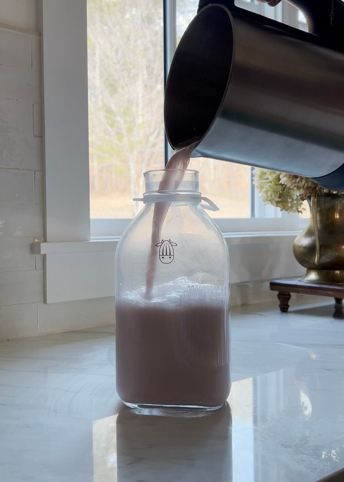 Raspberry Milk