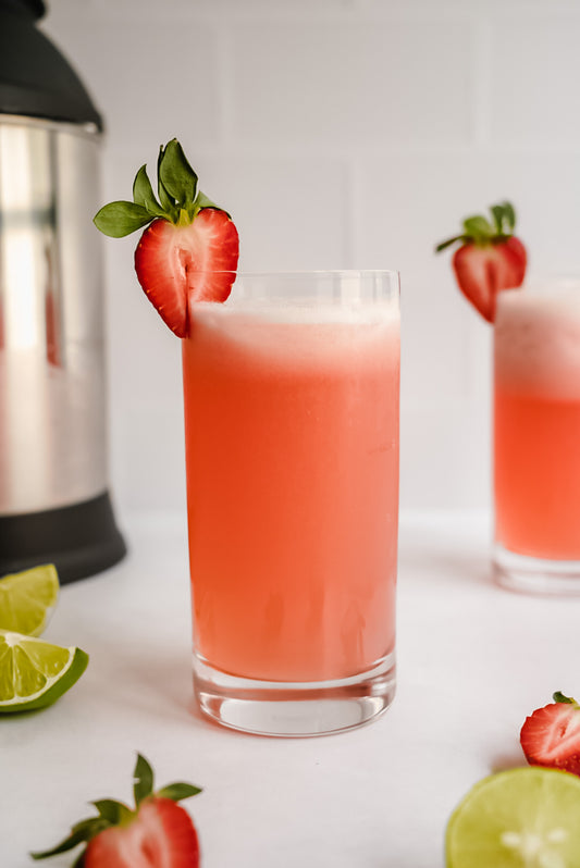 Strawberry Coconut Limeade