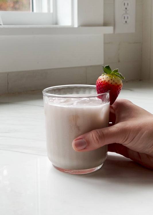 Strawberry Matcha Latte