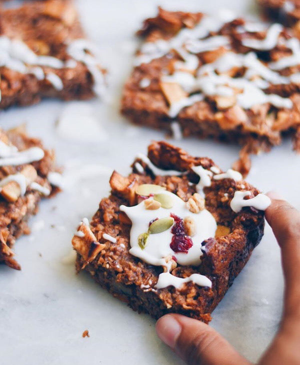 Sweet Potato Chai Masala Oat Bar