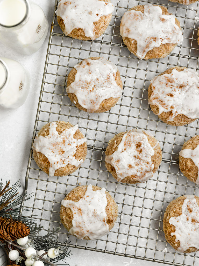 Vegan Eggnog Cookies