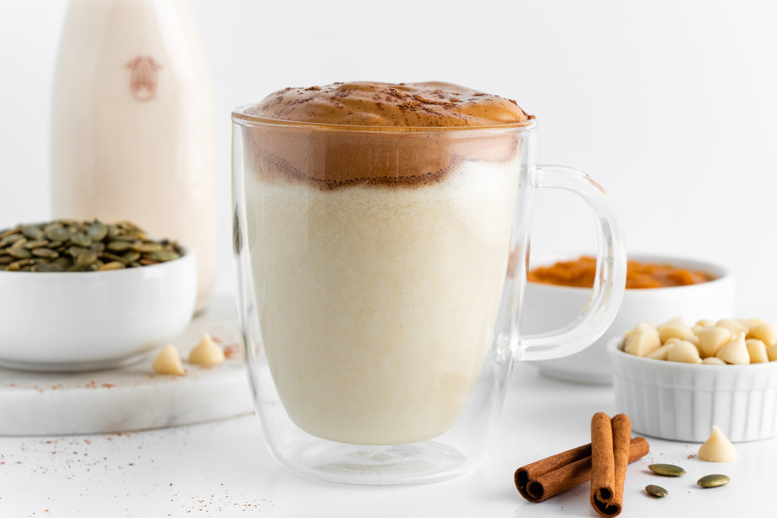 White Chocolate Pumpkin Dalgona