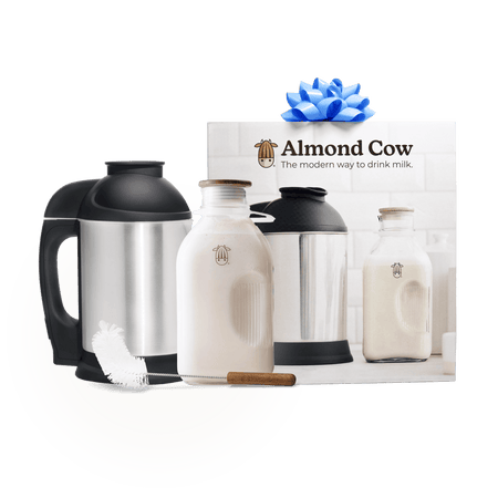 Almond Cow Essentials Bundle (Set) | Nut Milk Machine & Glass Jug