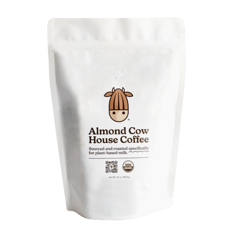 Almond Cow Organic Low Acid Coffee for plant-based milk