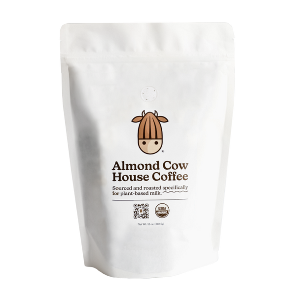 Almond Cow Organic Low Acid Coffee for plant-based milk