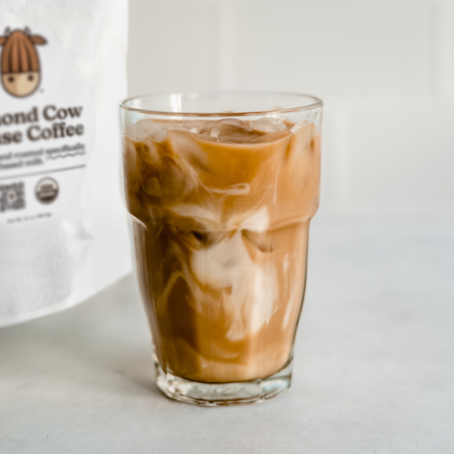 Almond Cow Organic Low Acid Coffee for plant-based milk