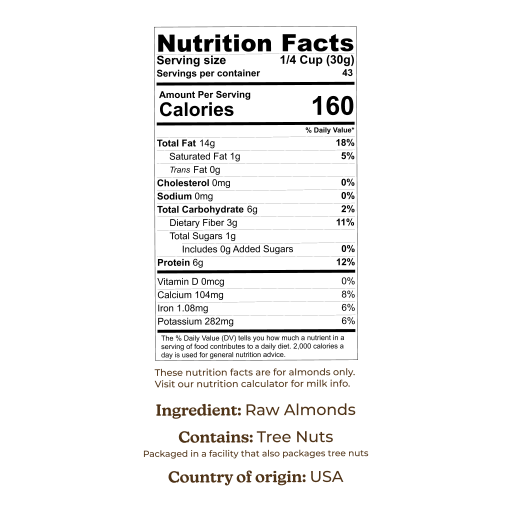 Case of Bee-Friendly Almonds - 30 lbs