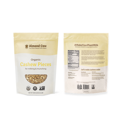 Case of Organic Cashew Pieces - 30 lbs