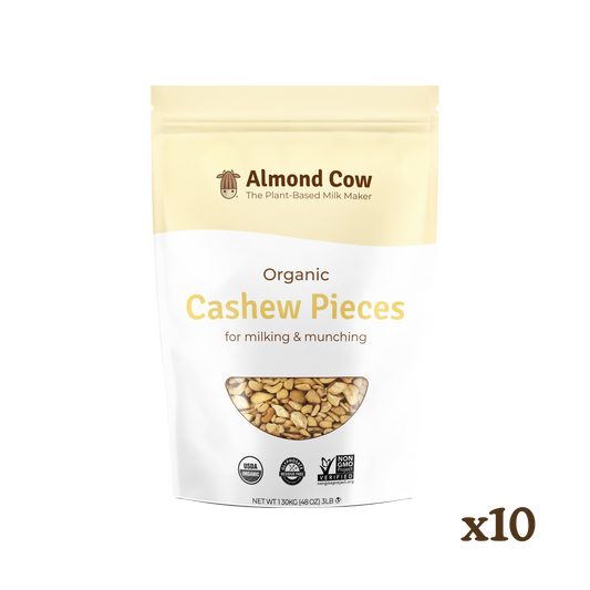 Case of Organic Cashew Pieces - 30 lbs