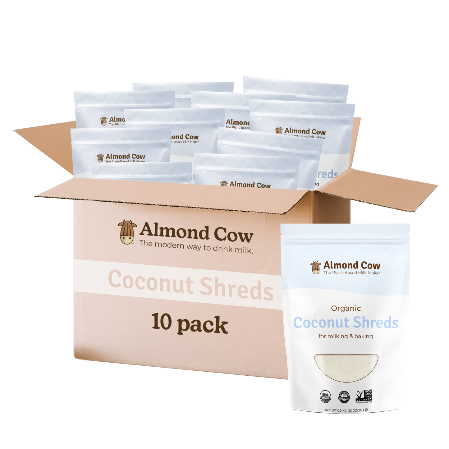 Case of Organic Coconut Shreds - 20 lbs