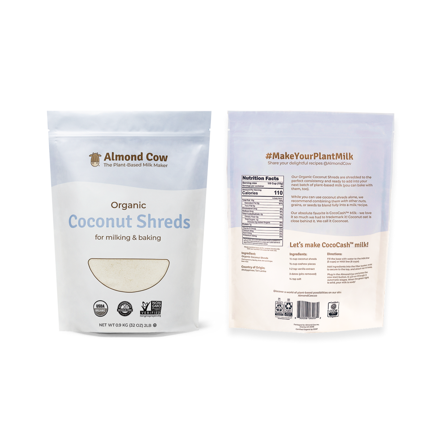 Case of Organic Coconut Shreds - 20 lbs