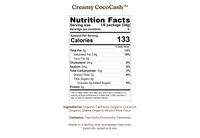 Creamy CocoCash Milk Medley Nutrition Facts