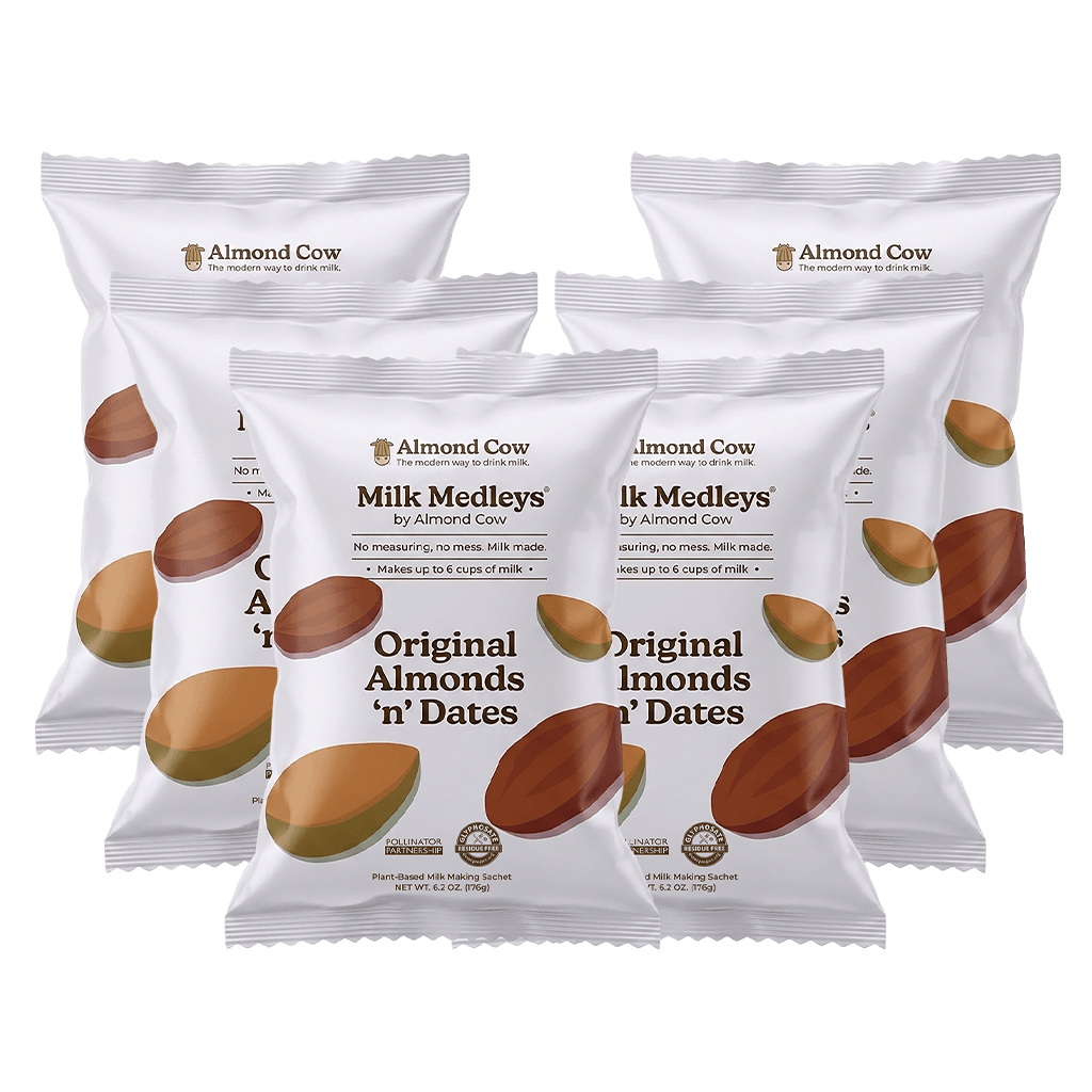 Milk Medleys® | Easy Make Pre-measured Plant-Based Dairy-Free Milk Ingredients for Homemade Beverages