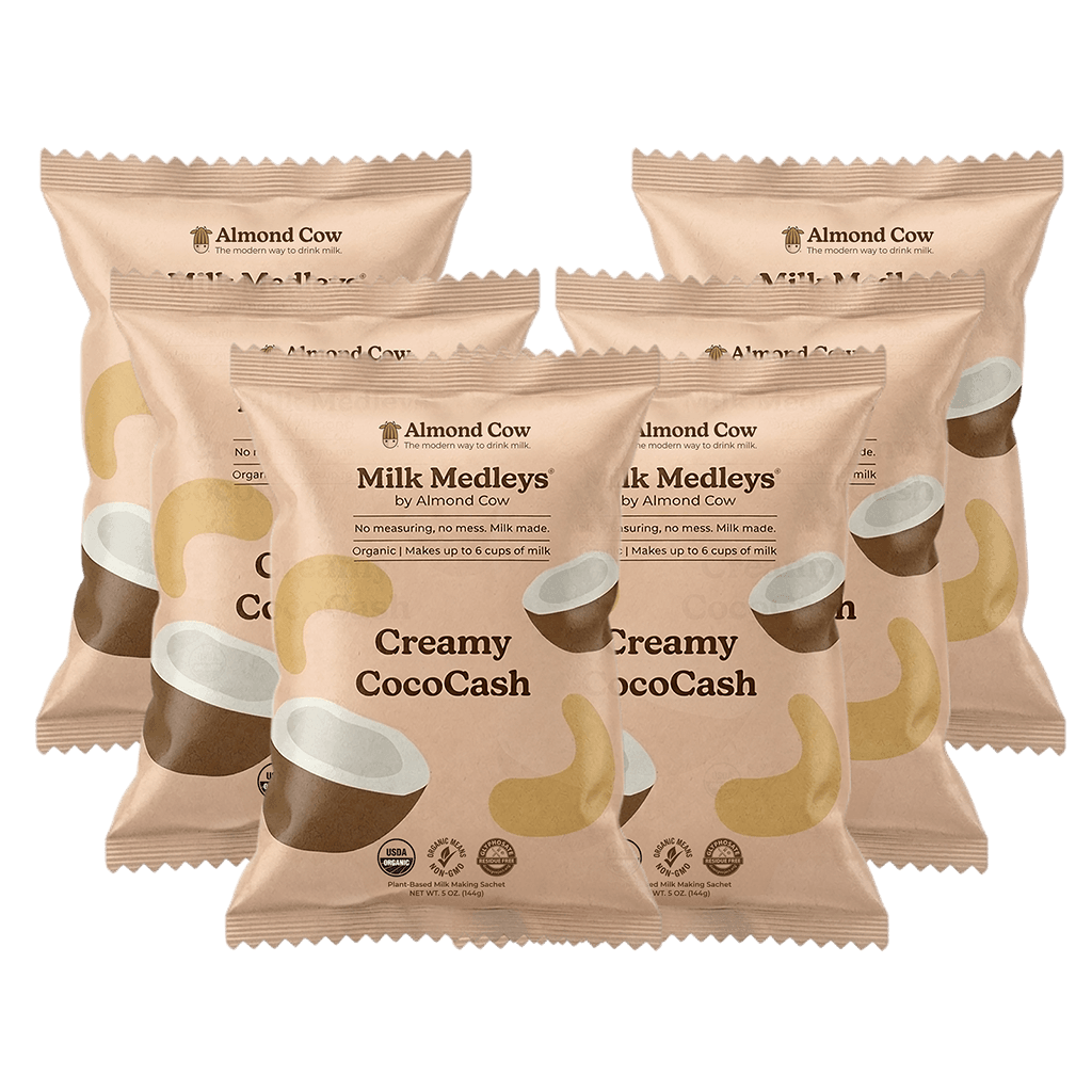 Milk Medleys® | Easy Make Pre-measured Plant-Based Dairy-Free Milk Ingredients for Homemade Beverages