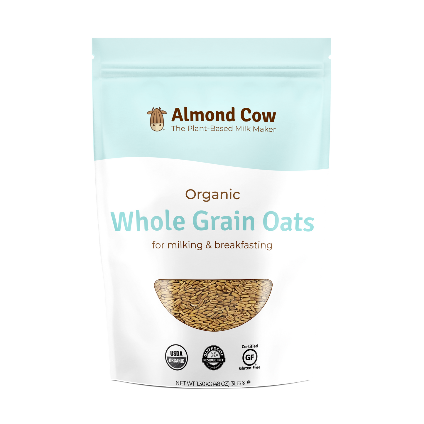 Organic Whole Grain Oats (3lbs)
