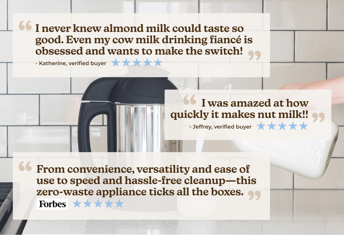 Quote Review Image - Almond Cow