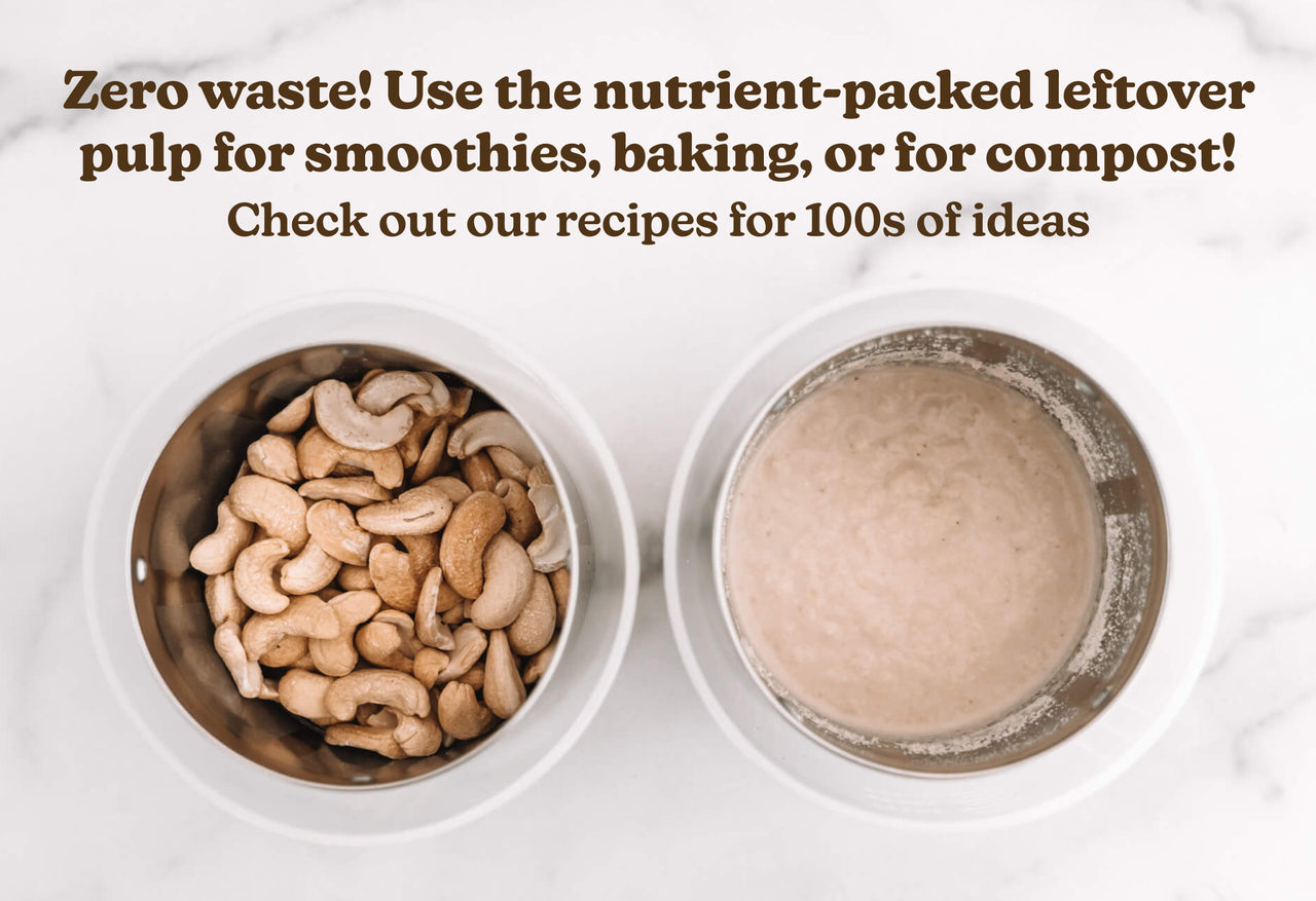 Zero waste cashew whole vs cashew pulp compost