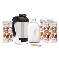 custom starter bundle with almond n dates milk medley ingredients