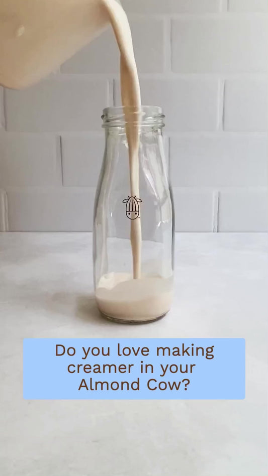 Glass Creamer Bottles - Set of 2