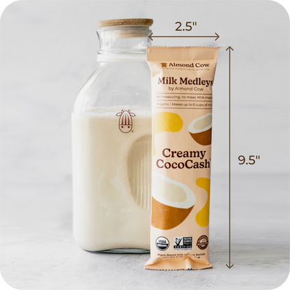 Milk Medleys™ | Easy Make Pre-measured Plant-Based Dairy-Free Milk Ingredients for Homemade Beverages
