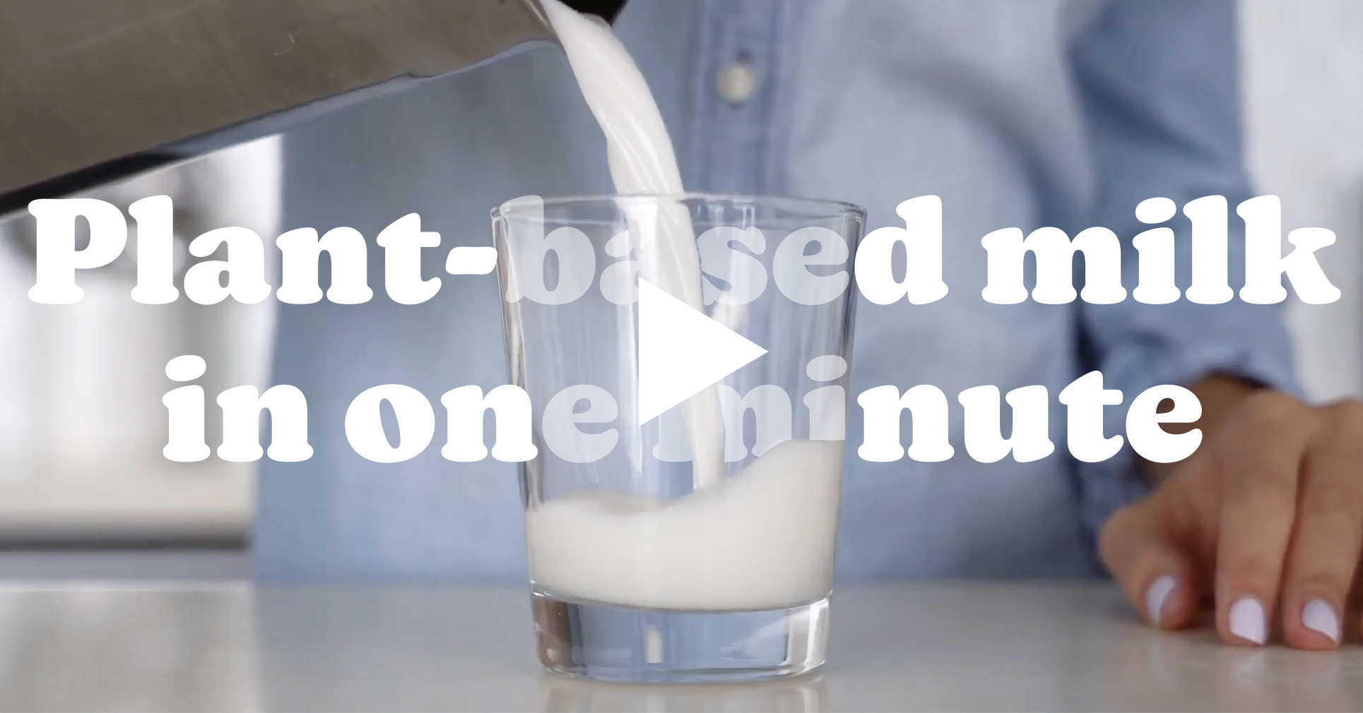 Load video: Watch how to make milk, step-by-step