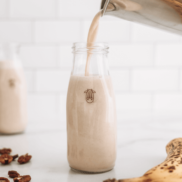 Glass Creamer Bottles - Set of 2