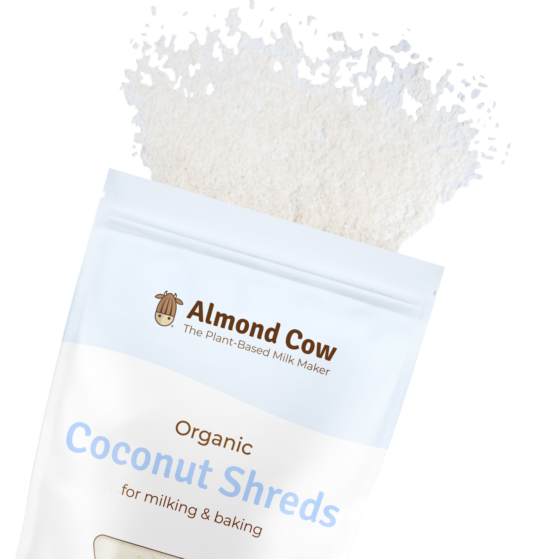 Coconut Shreds Ingredient Pieces In Bag - Almond Cow