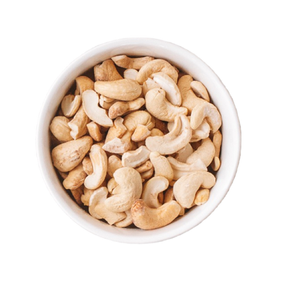 High-quality organic cashew pieces, ideal for plant-based milk and recipes.